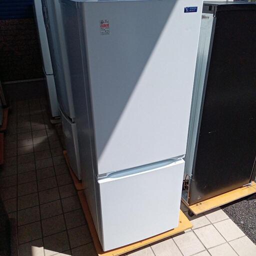 ★【ヤマダ電機】2ドア冷蔵庫156L 2020年製(YRZ-F15G1)【3ヶ月保証付き★送料に設置込み】自社配送時代引き可※現金、クレジット、スマホ決済対応※