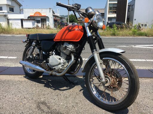 福山市 瀬戸町 ホンダ CD250U MA02 カフェ仕様 実働 書類付き 吹け上がり良好 K\u0026H ダブルシート レストア カスタムベースにも