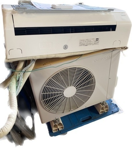 ※　ルームエアコン　 CORONA  コロナ　室内機　CSH-N2221R 室外機　COH-N2221R　2022年製