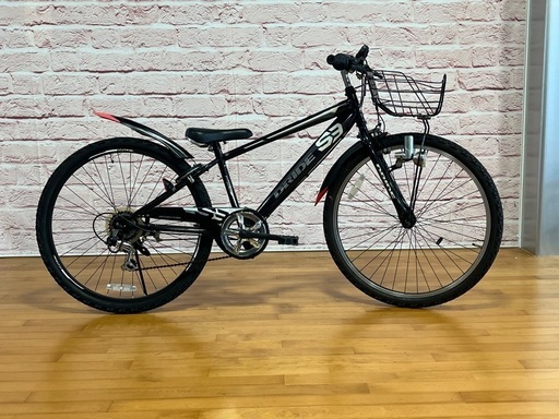 【子供用】整備済 CBA 26型 ドライドS3 中古 子供用自転車身長 135cm程度から小学生まで 黒色 \u003c自転車のオオムラ 静岡店\u003e