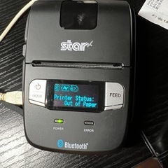 スター精密 モノクロ モバイルプリンター SM-L200-UB40 JP