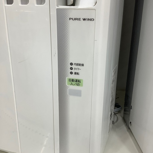 コロナ 窓用エアコン CW-F1618 2018年製 枠付き【モノ市場東浦店】125