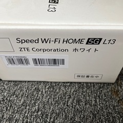 speed Wi-Fi HOME 5G L13