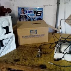 Mr.リニアコンプレッサー・エアーブラシセット