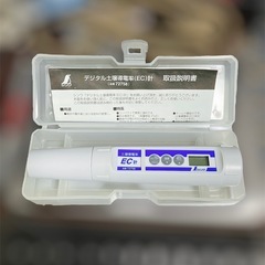 《ほぼ新品》シンワ測定 デジタル土壌導電率 EC計 品番:72758