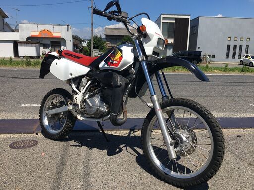 福山市 瀬戸町 ホンダ CRM50 AD13 後期 実働 書類付き 吹け上がり良好 林道 モトクロス エンデューロ レストア カスタムベースにも