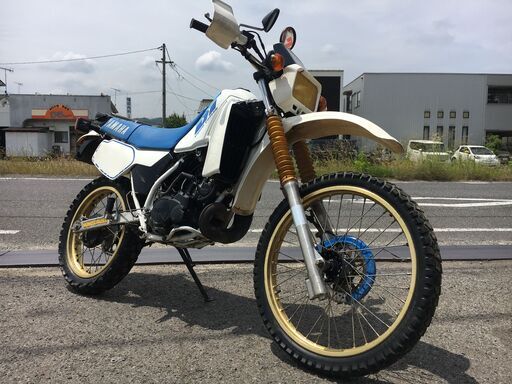 福山市 瀬戸町 ヤマハ DT200R 37F 実働 書類付き YPVS 吹け上がり良好 林道 モトクロス エンデューロ レストア カスタムベースにも