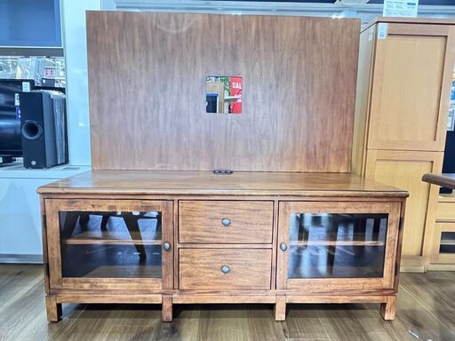 家具 生活家具 ETHAN　ALLEN　テレビ台　ブラウン