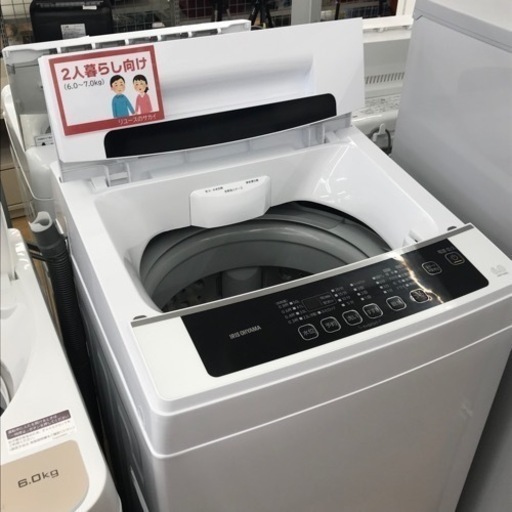★ジモティ割あり★ アイリスオーヤマ    洗濯機   6.0kg   年式2021   動作確認／クリーニング済み KJ5840