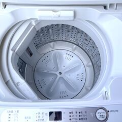 2-4人家族対応！美品 ヤマダ電機 6.0kg 全自動洗濯機 YWM-T60A1 2016年製 ホワイト HERB Relax 