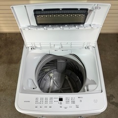 【美品・2024年製】 IRIS OHYAMA 全自動洗濯機 5kg IAW-T504 洗濯機