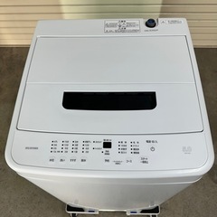 【美品・2024年製】 IRIS OHYAMA 全自動洗濯機 5kg IAW-T504 洗濯機