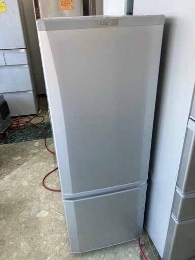 三菱電機 2ドア 冷蔵庫 168L 右開き MR-P17D-S  リサイクルショップ宮崎屋 住吉店 24.8.6F