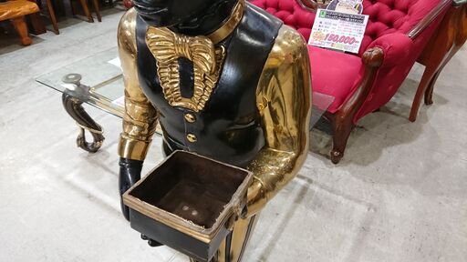 西洋美術 真鍮 ブロンズ ゴールド バトラー 執事 紳士 ディスプレイ オブジェ① 西洋美術 真鍮 ブロンズ ゴールド バトラー 執事 紳士