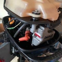 2馬力船外機、2分割ヤマハボートセット