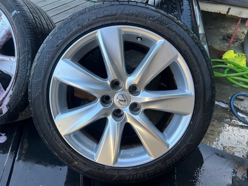 LS純正ホイール レグノ装着 レクサスLS レクサスLC純正アルミホイール