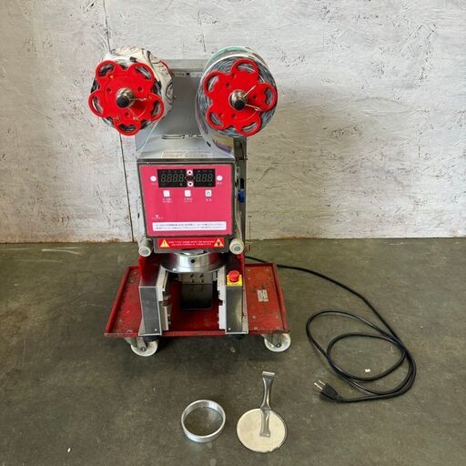 【Y-FANG SEALING MACHINE】 卓上カップシール機 ET-999SN 100V シーリングマシン ① Y0155