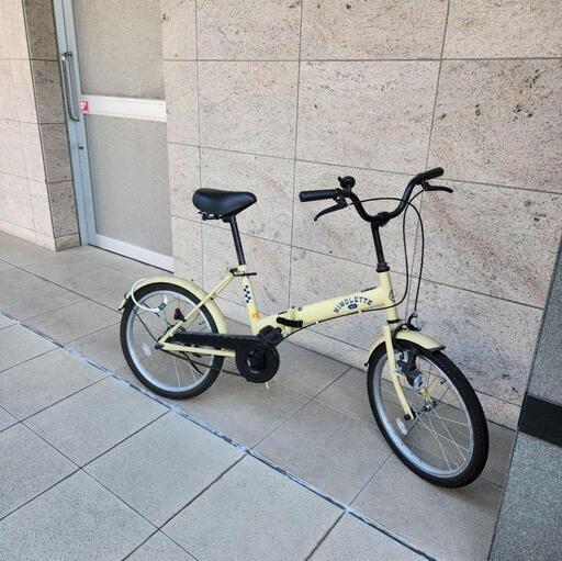 折り畳み自転車　20インチ　ミモレット