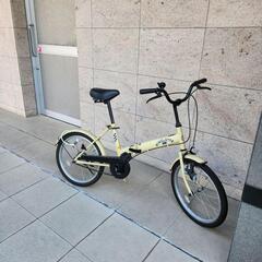 MIMOLETT[ミモレット]20吋 折り畳み自転車 シングル/ベージュ