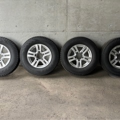 JB74ジムニーシエラに装着　　スタッドレス付きアルミホイール