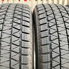 225/65R17超バリ山スタッドレスタイヤ付きホイール4本　ハリアー、エクストレイル、エルグランド、CX-5等　ランクB