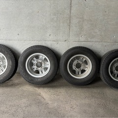 JB74ジムニーシエラに装着　　スタッドレス付きアルミホイール