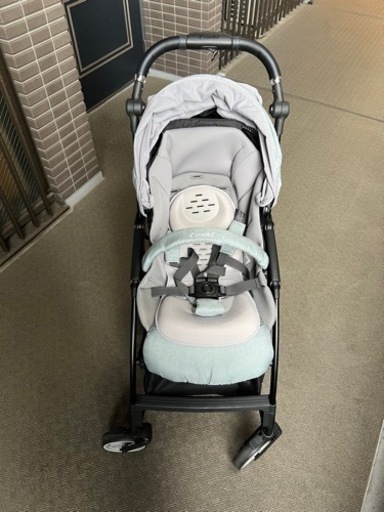【美品】コンビ スゴカルminimo エッグショック DM 子供用品 ベビー用品 ベビーカー、バギー