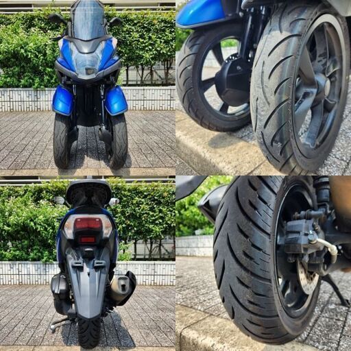 普通免許仕様もOK】トリシティ155ABS SG37J グリップヒーター ETC車載