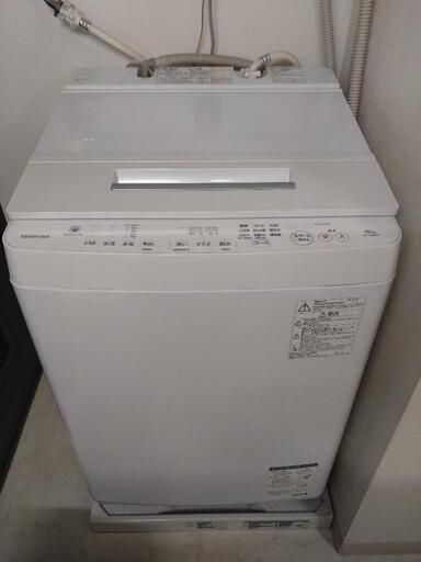 洗濯機　TOSHIBA　10キロ　ウルトラファインバブル　美品