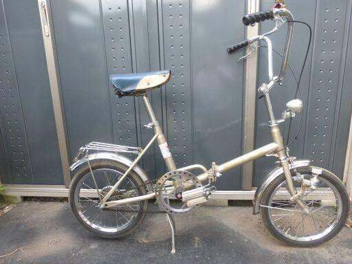 デキ自転車　折りたたみ自転車　昭和50年代　機関良好　日本製