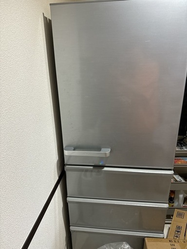 AQUA AQR-36P(S) 4ドア冷凍冷蔵庫 355L 右開き ブライトシルバー