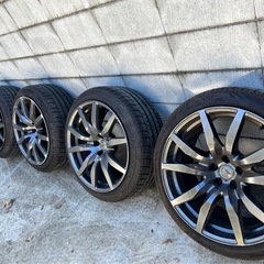 R35前期ホイール4本リア用10.5J通し