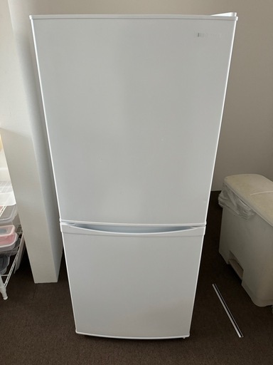 アイリスオーヤマノンフロン冷凍冷蔵庫142L