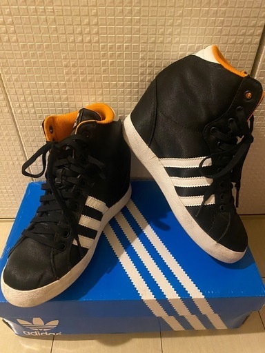 ほぼ未使用✨adidas✨BASKETPROFI✨インヒールスニーカー✨