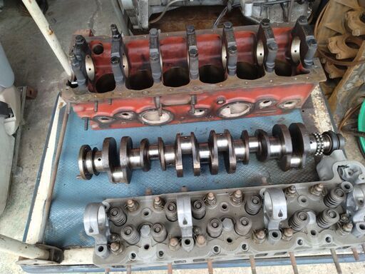 オールドMベンツ113SL点検済みエンジン部品販売