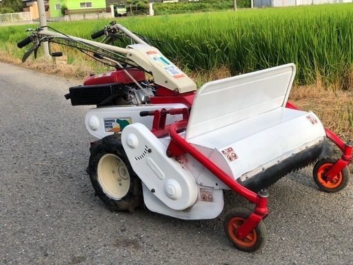 オーレック ハンマーナイフローター HR801A自走式草刈機 三菱10馬力エンジン　茨城県常総市から引き取り限定出品