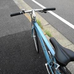 中古自転車３１８６　前後タイヤ新品！　プロギヤ　７００×２８C　７段ギヤ　アルミフレーム　４６０㎜　身長１６０㎝から