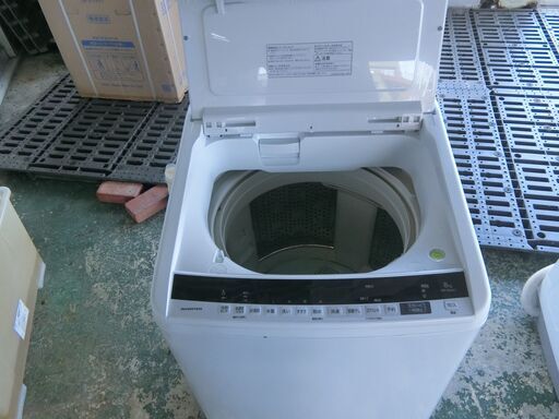 ID 512825　洗濯機8K　日立　２０１９年　BW-V80EE7 ID 512825 洗濯機8K 日立 2019年 BW-V80EE7 日立 ビートウォッシュ