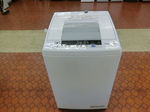 ID 375178　洗濯機7K　日立　２０１９年　NW-R704