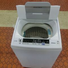 ID 375178　洗濯機7K　日立　２０１９年　NW-R704