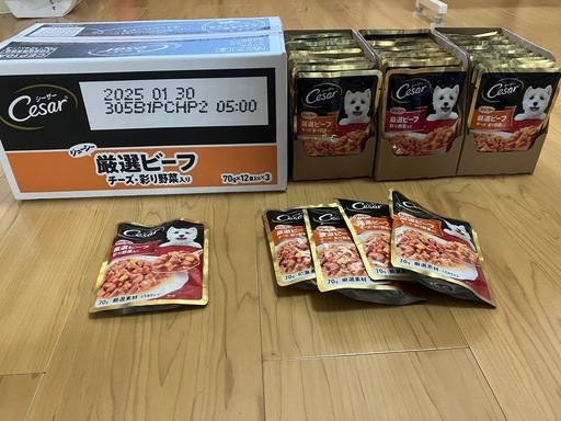 シーザー特選ビーフ　77個