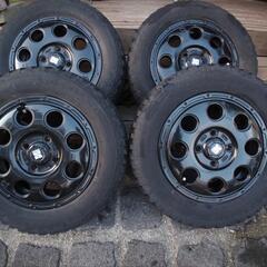 エクストリームJ KK03 4.0-13 タイヤホイール4本　軽トラ　ハイゼット