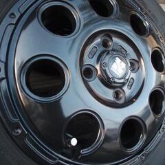 エクストリームJ KK03 4.0-13 タイヤホイール4本　軽トラ　ハイゼット