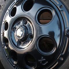 エクストリームJ KK03 4.0-13 タイヤホイール4本　軽トラ　ハイゼット