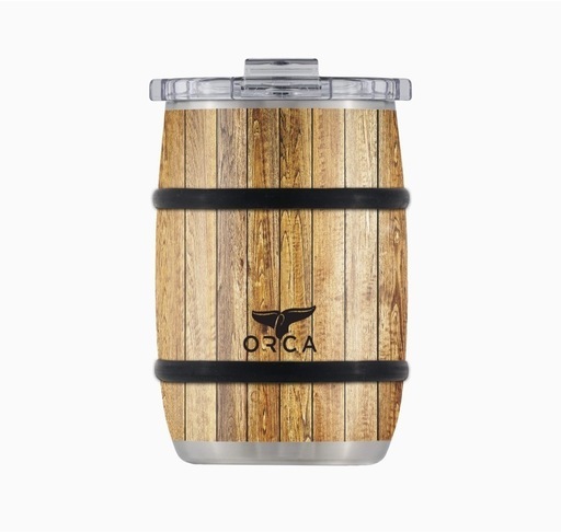 【新品】日本未発売 ORCA タンブラー 12oz(約354ml) ウイスキー樽　White Oakカラー