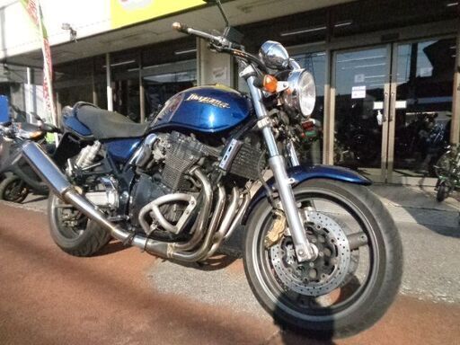 NO.5104　イナズマ４００　油冷４サイクル４気筒エンジン　ＥＴＣ付き　純正ブレンボキャリパー　メタリックネイビー