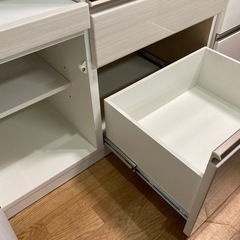 ニトリ レンジボード キッチンボード W100 中古