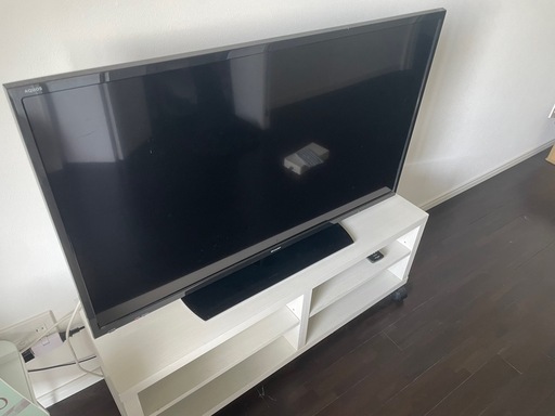 【取引中】シャープ40型液晶テレビ＋テレビ台　外付けHDD対応　LC-40H30