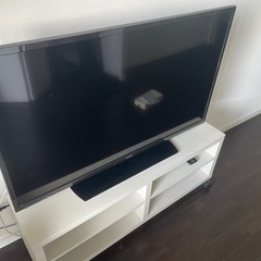 【取引中】シャープ40型液晶テレビ＋テレビ台　外付けHDD対応　LC-40H30