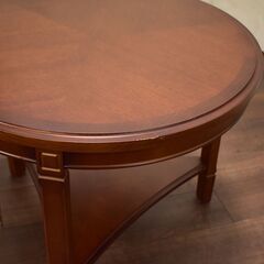 ヤ取終了8/23】≪yt1536ジ≫ maruni/マルニ木工 円形サイドテーブル